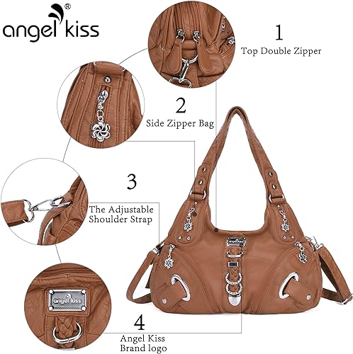 Women Fashion Handbag Tote Bag Shoulder Bag Top Handle Satchel Purse