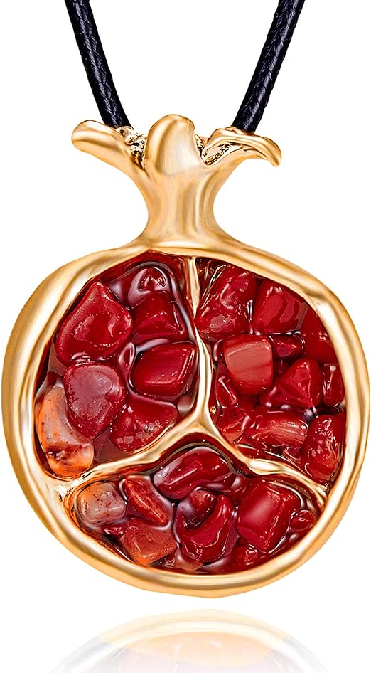 ONE: Necklace Sterling Silver Style:  Pomegranate