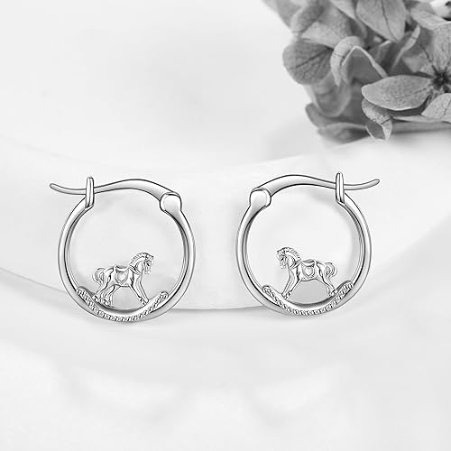 ONE: 925 Sterling Silver Hoop Earrings  Jewelry CZ