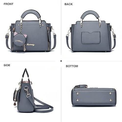 Women Fashion Handbag Tote Bag Shoulder Bag Top Handle Satchel Purse