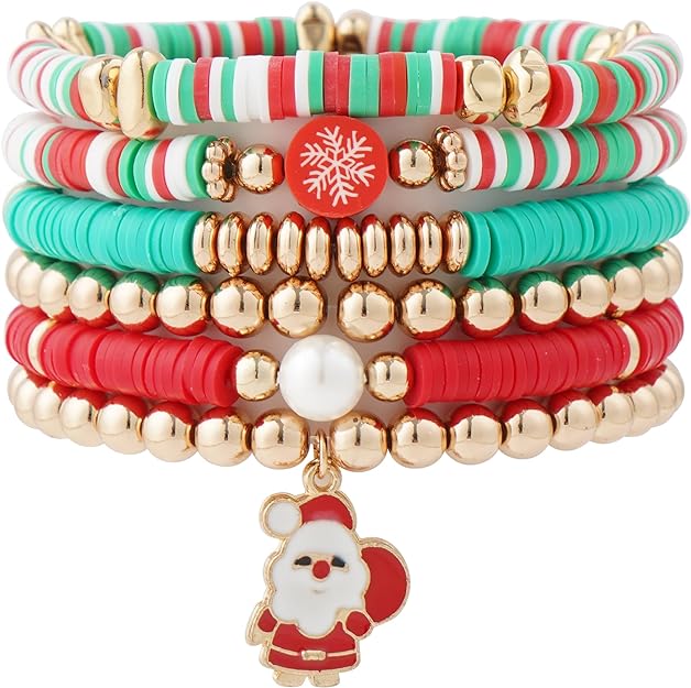 ONE: Premium Handmade New Christmas Set 7pcs Bracelet's for Women