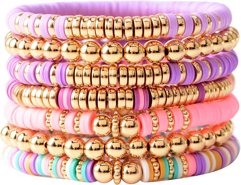 ONE: Premium Handmade New Set 7pcs Bracelet's for Women