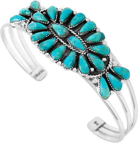 ONE :💎Color: Handmade Turquoise Bracelet Cuff Design 💎