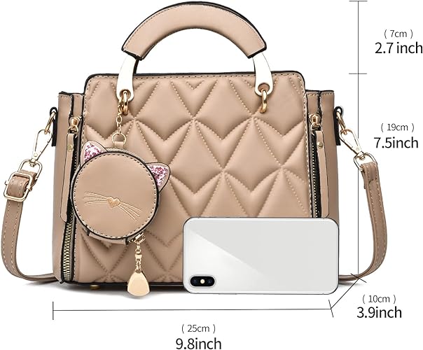 Women Fashion Handbag Tote Bag Shoulder Bag Top Handle Satchel Purse