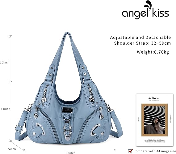 Women Fashion Handbag Tote Bag Shoulder Bag Top Handle Satchel Purse