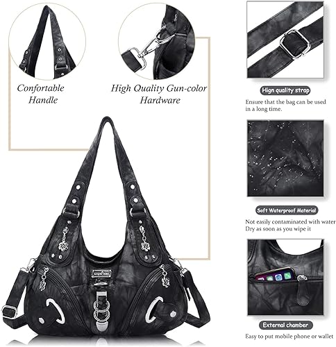 Women Fashion Handbag Tote Bag Shoulder Bag Top Handle Satchel Purse