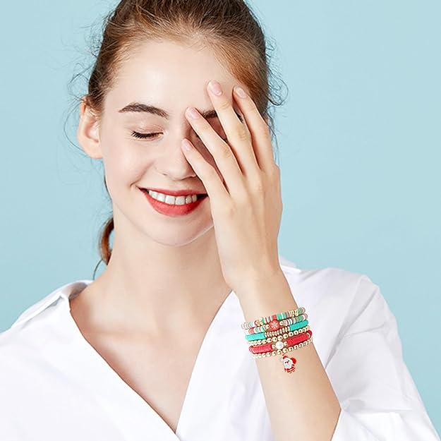 ONE: Premium Handmade New Christmas Set 7pcs Bracelet's for Women