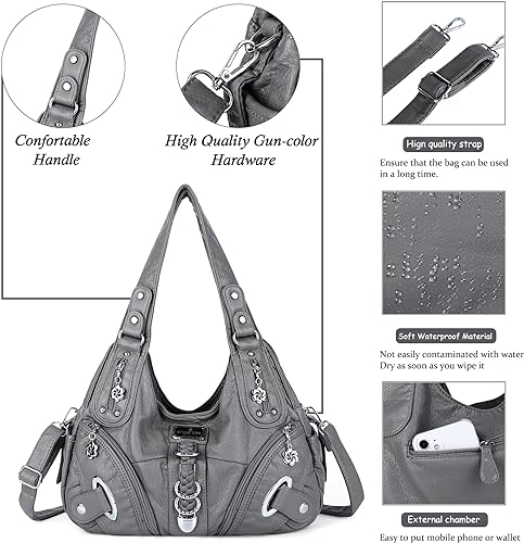 Women Fashion Handbag Tote Bag Shoulder Bag Top Handle Satchel Purse