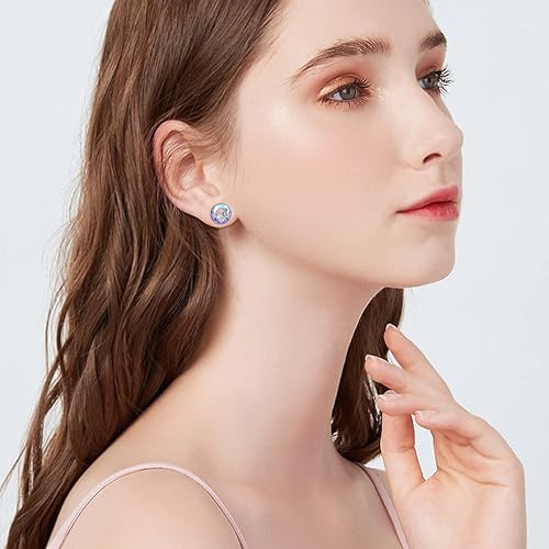 ONE PAIR:  Hoop Earrings Genuine 925 Sterling Silver