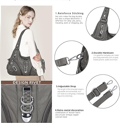 Women Fashion Handbag Tote Bag Shoulder Bag Top Handle Satchel Purse