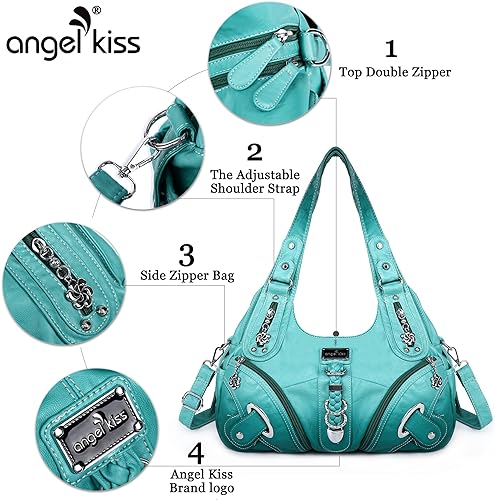 Women Fashion Handbag Tote Bag Shoulder Bag Top Handle Satchel Purse