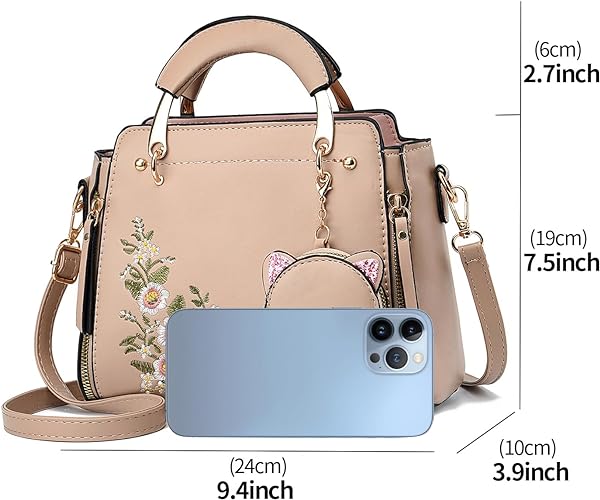 Women Fashion Handbag Tote Bag Shoulder Bag Top Handle Satchel Purse