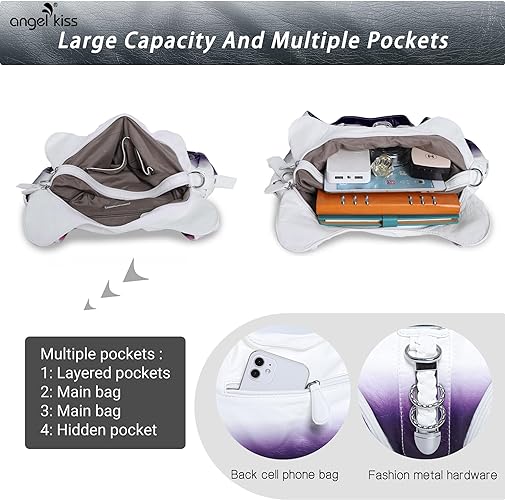 Women Fashion Handbag Tote Bag Shoulder Bag Top Handle Satchel Purse