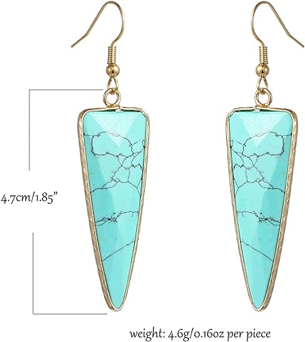 0NE PAIR:  Teardrop   Earrings