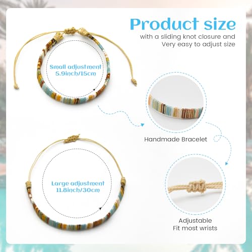 ONE: Premium 5 Pcs Bracelet Men Women, Bracelets For Men, Handmade Ankle or Wrist Bracelet Adjustable, Waterproof for Men Women