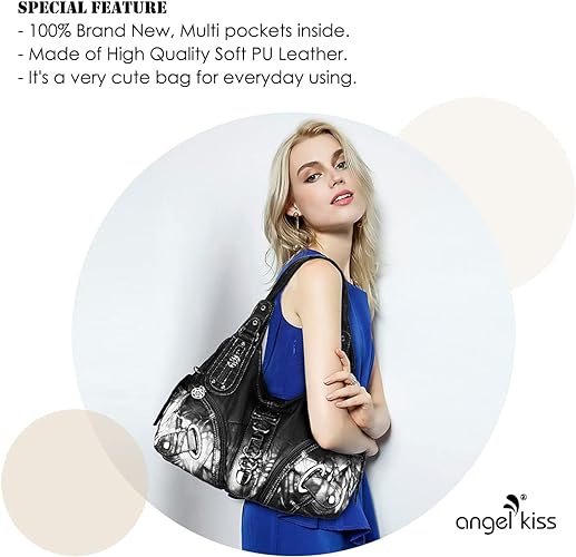 Women Fashion Handbag Tote Bag Shoulder Bag Top Handle Satchel Purse