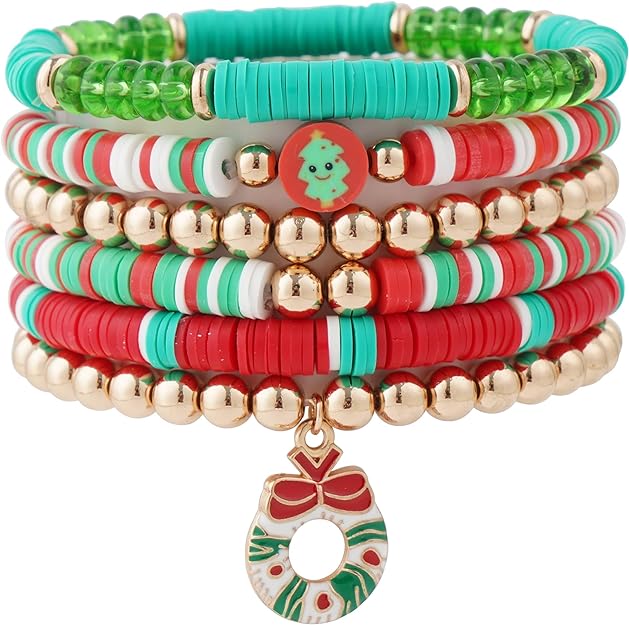 ONE: Premium Handmade New Christmas Set 7pcs Bracelet's for Women