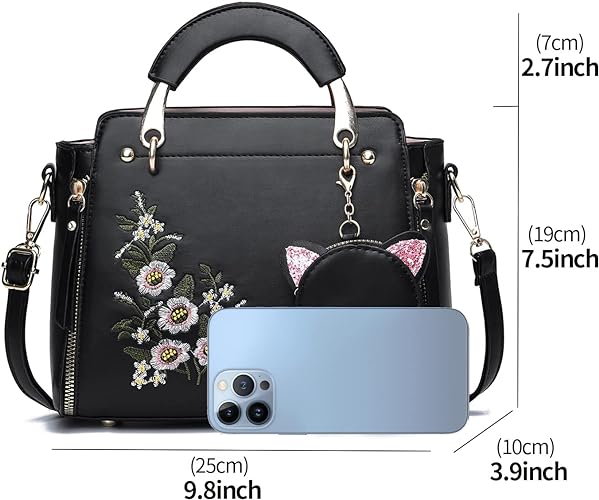 Women Fashion Handbag Tote Bag Shoulder Bag Top Handle Satchel Purse