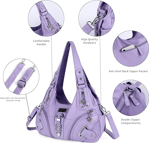 Women Fashion Handbag Tote Bag Shoulder Bag Top Handle Satchel Purse