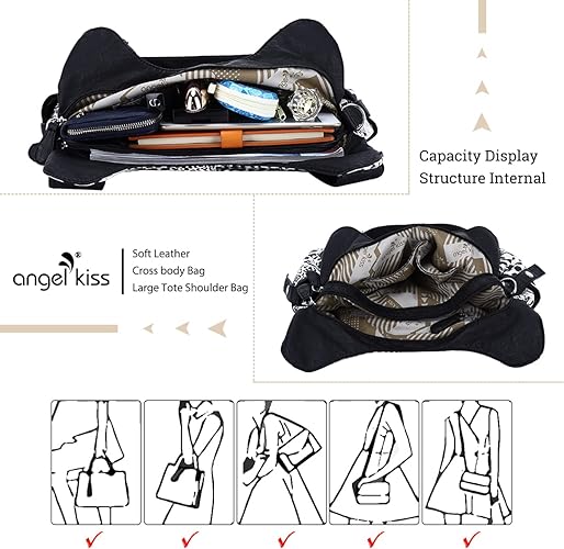 Women Fashion Handbag Tote Bag Shoulder Bag Top Handle Satchel Purse
