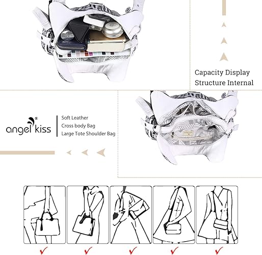 Women Fashion Handbag Tote Bag Shoulder Bag Top Handle Satchel Purse