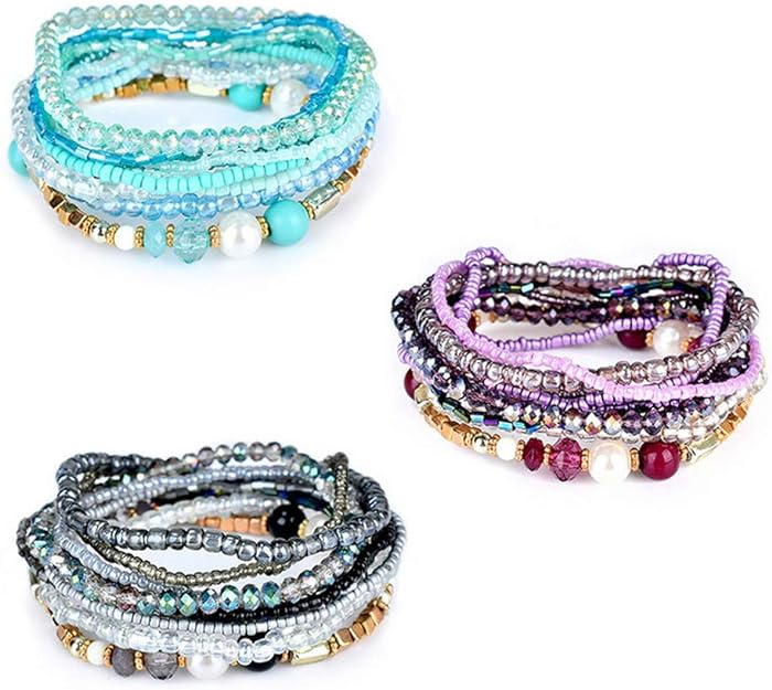 ONE: Premium Handmade New Set 7pcs Bracelet's for Women