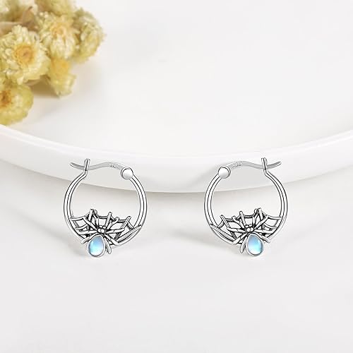 ONE: 925 Sterling Silver Hoop Earrings  Jewelry CZ