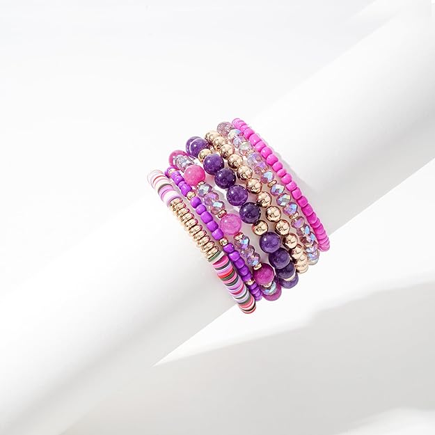 ONE: Premium Handmade New Set 7pcs Bracelet's for Women