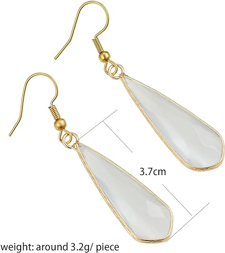 0NE PAIR:  Teardrop   Earrings