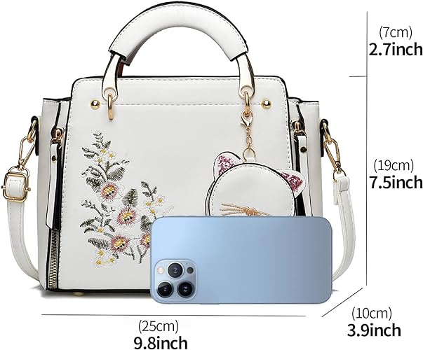 Women Fashion Handbag Tote Bag Shoulder Bag Top Handle Satchel Purse