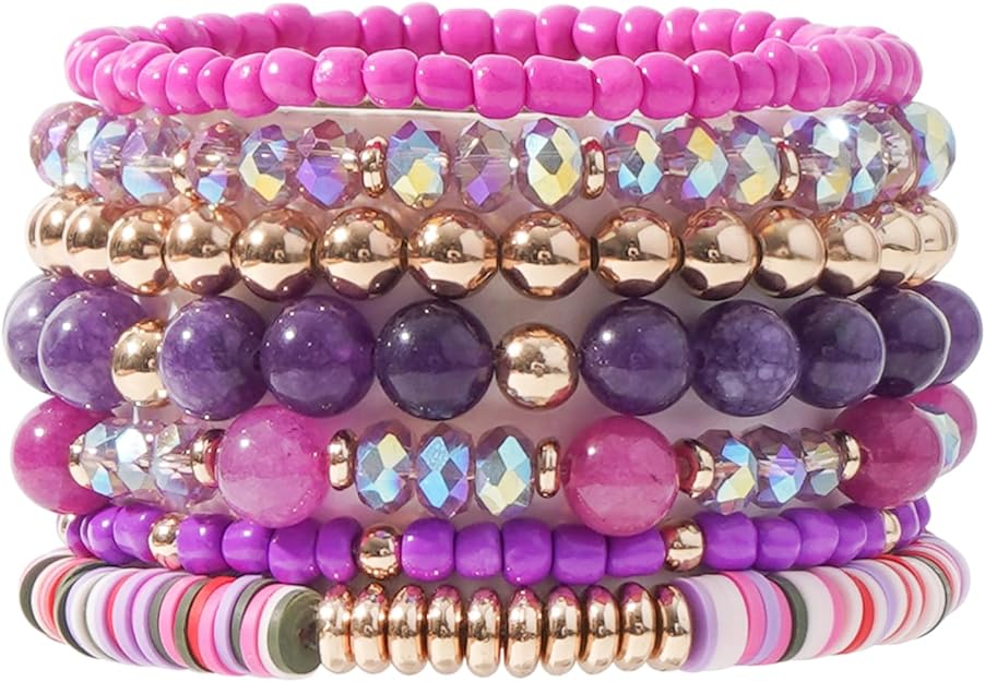 ONE: Premium Handmade New Set 7pcs Bracelet's for Women