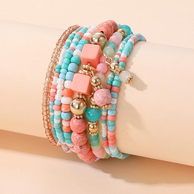 ONE: Premium Handmade New Set 6pcs Bracelet's for Women