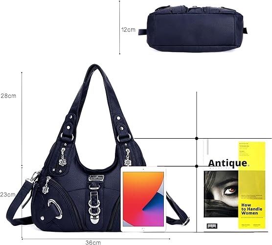 Women Fashion Handbag Tote Bag Shoulder Bag Top Handle Satchel Purse