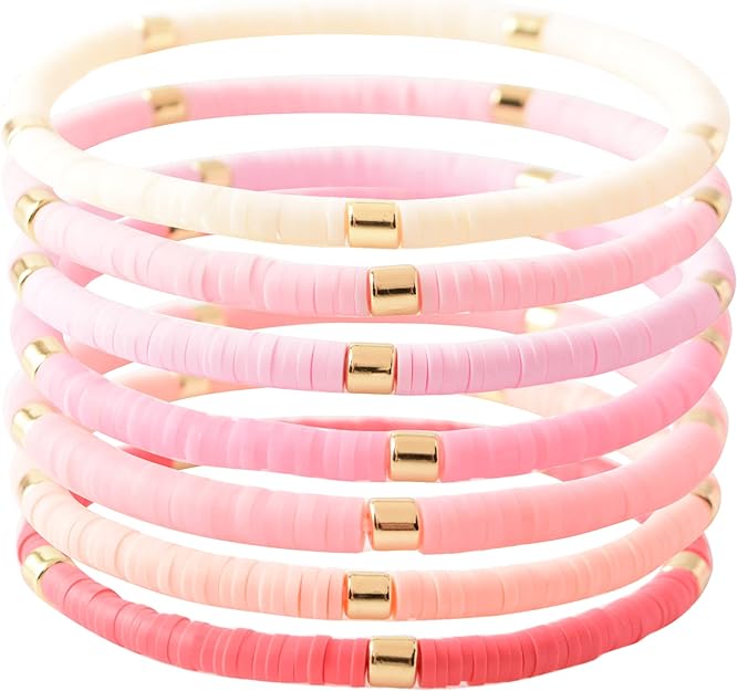 ONE: Premium Handmade New Set 7pcs Bracelet's for Women