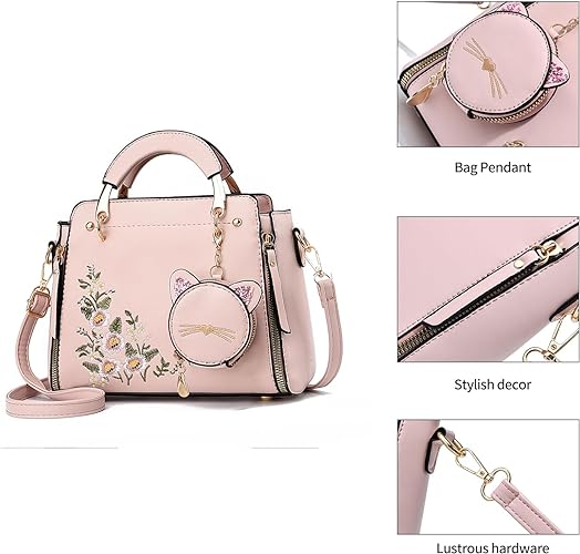 Women Fashion Handbag Tote Bag Shoulder Bag Top Handle Satchel Purse