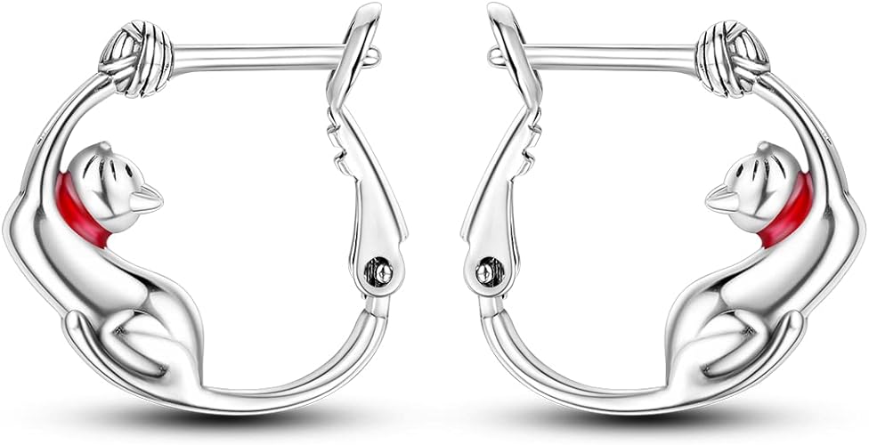 ONE: 925 Sterling Silver Post Hoop Earrings 14K Gold Plated Jewelry CZ