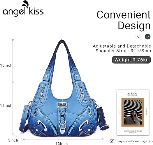 Women Fashion Handbag Tote Bag Shoulder Bag Top Handle Satchel Purse