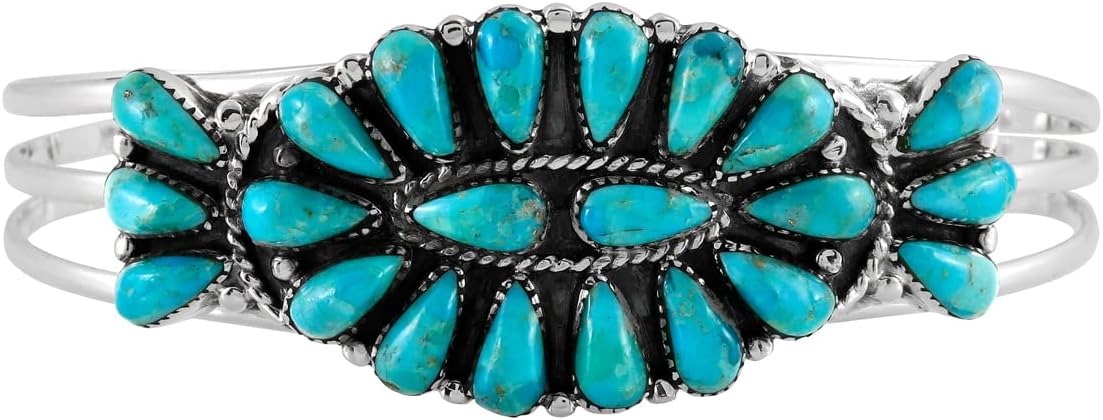 ONE :💎Color: Handmade Turquoise Bracelet Cuff Design 💎