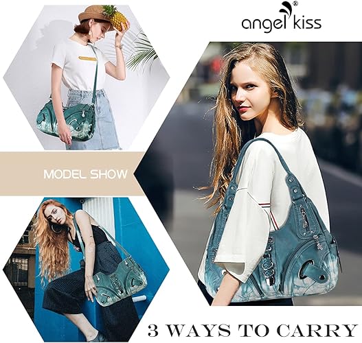 Women Fashion Handbag Tote Bag Shoulder Bag Top Handle Satchel Purse