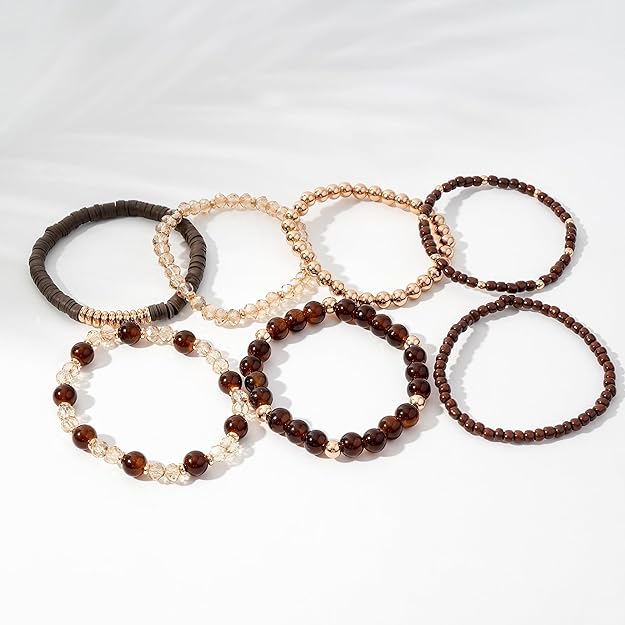 ONE: Premium Handmade New Set 7pcs Bracelet's for Women