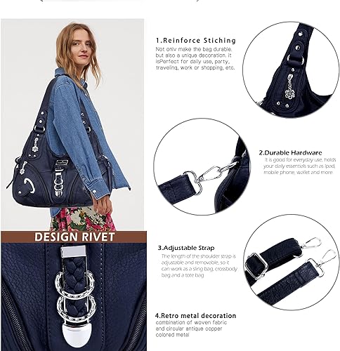 Women Fashion Handbag Tote Bag Shoulder Bag Top Handle Satchel Purse
