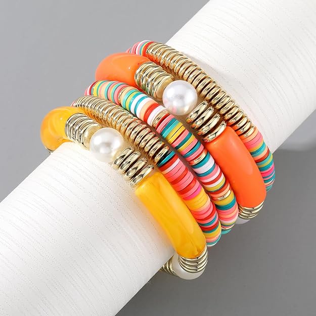 ONE: Premium Handmade New Set 5pcs Bracelet's for Women