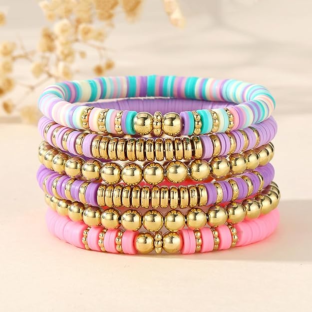 ONE: Premium Handmade New Set 6pcs Bracelet's for Women