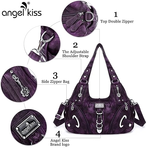 Women Fashion Handbag Tote Bag Shoulder Bag Top Handle Satchel Purse