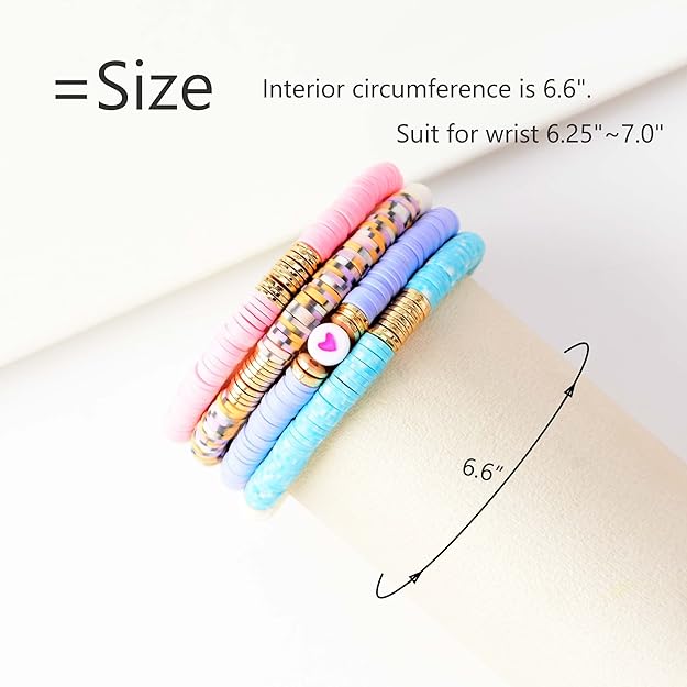 ONE: Premium Handmade New Set 4pcs Bracelet's for Women