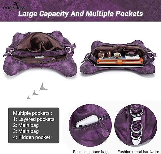 Women Fashion Handbag Tote Bag Shoulder Bag Top Handle Satchel Purse