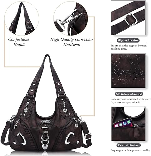 Women Fashion Handbag Tote Bag Shoulder Bag Top Handle Satchel Purse