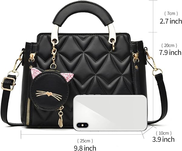 Women Fashion Handbag Tote Bag Shoulder Bag Top Handle Satchel Purse