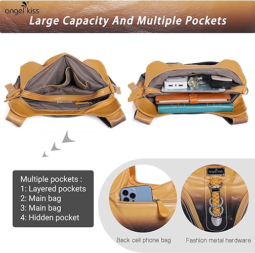 Women Fashion Handbag Tote Bag Shoulder Bag Top Handle Satchel Purse
