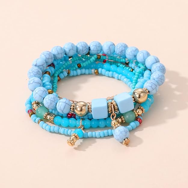 ONE: Premium Handmade New Set 8pcs Bracelet's for Women